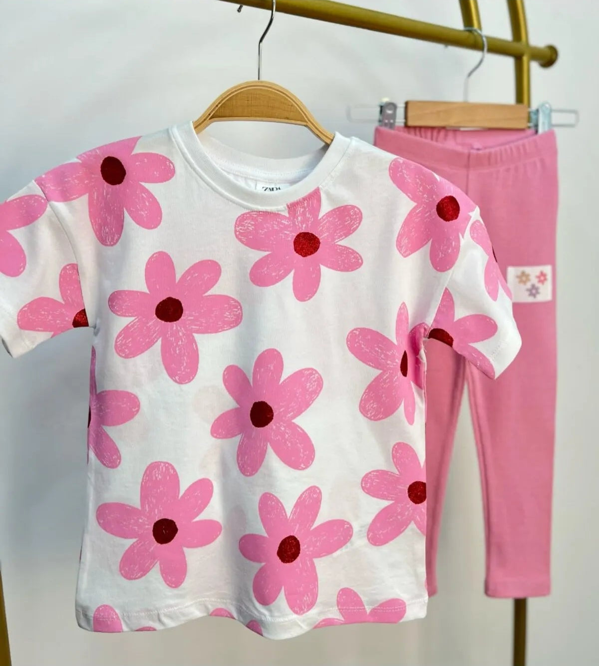 BBK-239 Flower Çiçekli Kız Çocuk Takım