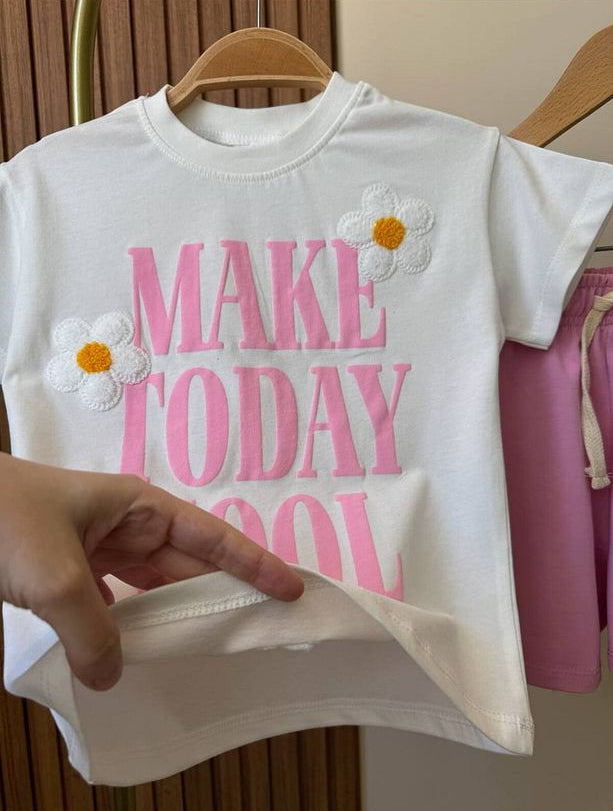 BBK-343 Make Today Cool Şortlu Takım