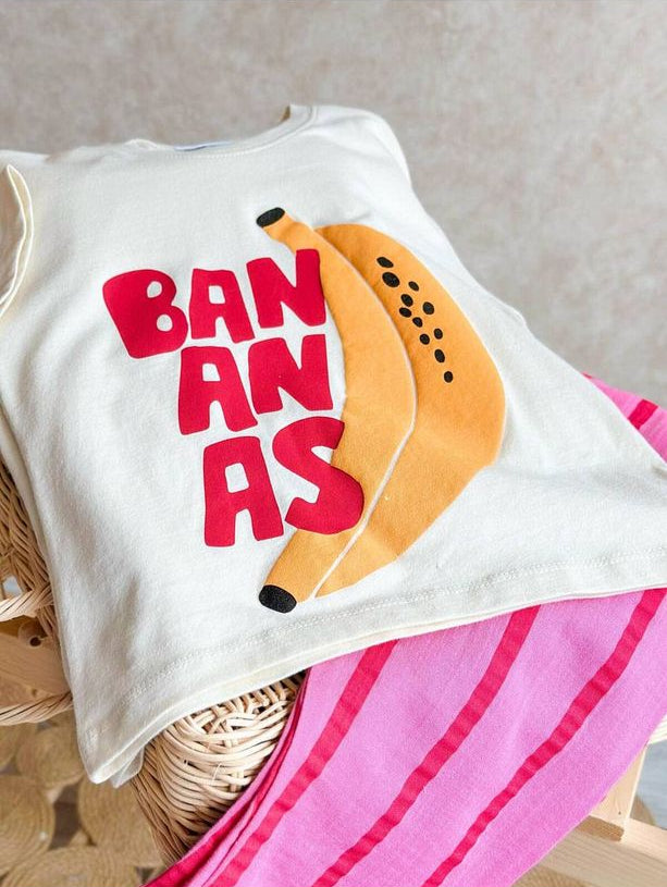 BBK-327 Kırmızı Çizgili Bananas Takım