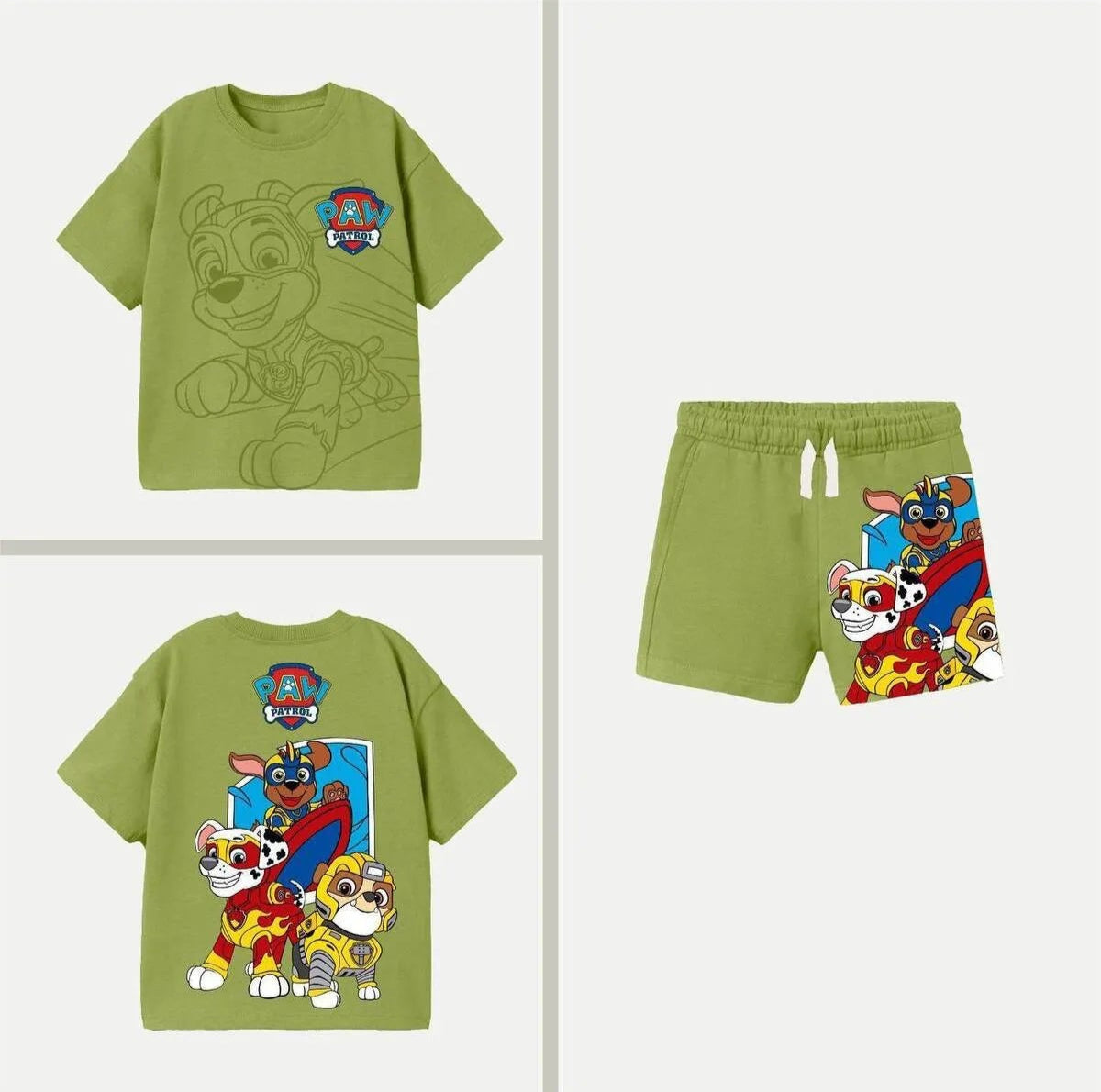 BBK-257 Paw Patrol Erkek Çocuk Takım