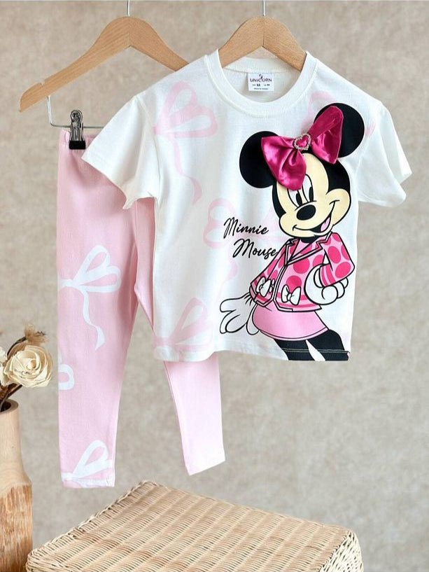 BBK - 286 Pembe Taytli Kiz Cocuk Takim - BloomBabyKids