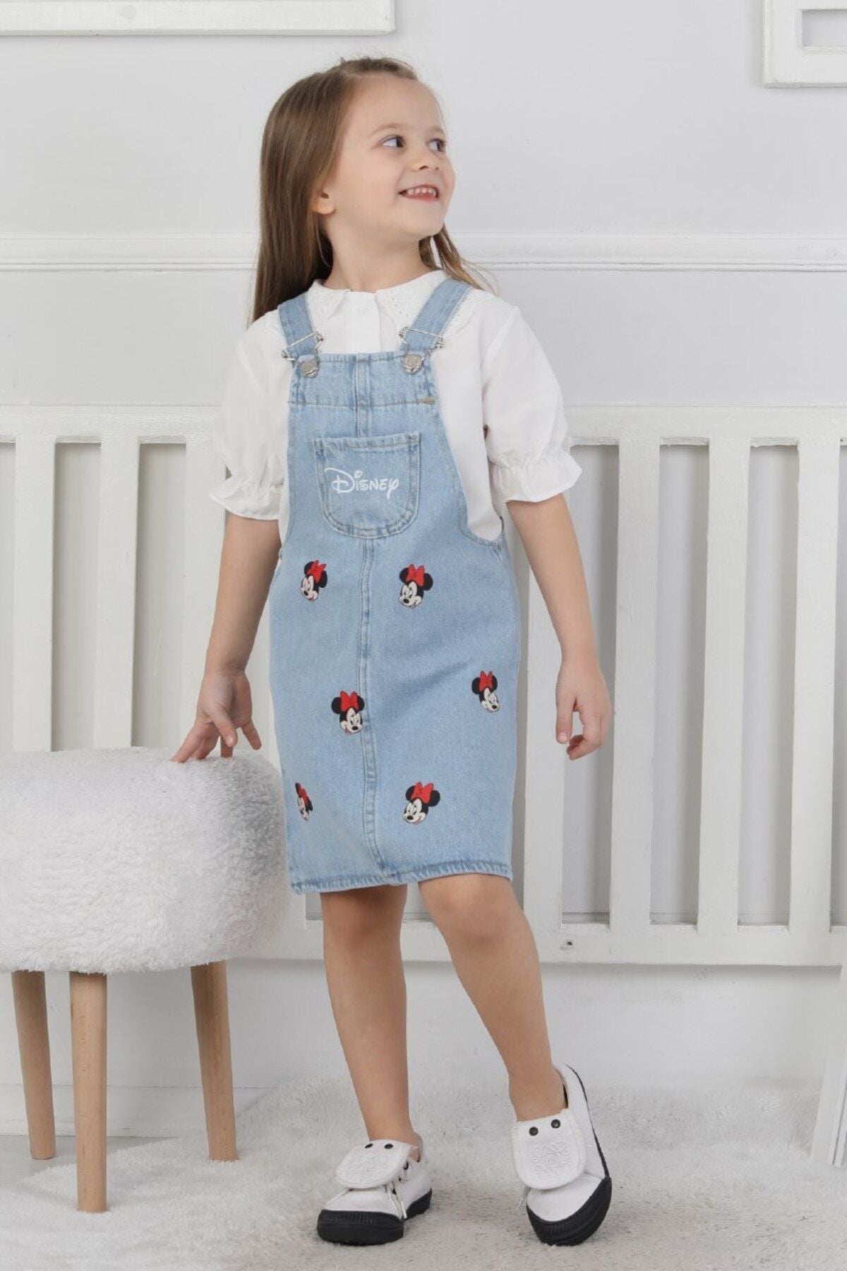 BBK - 295 Denim Jile Kirmizi Desenli - BloomBabyKids
