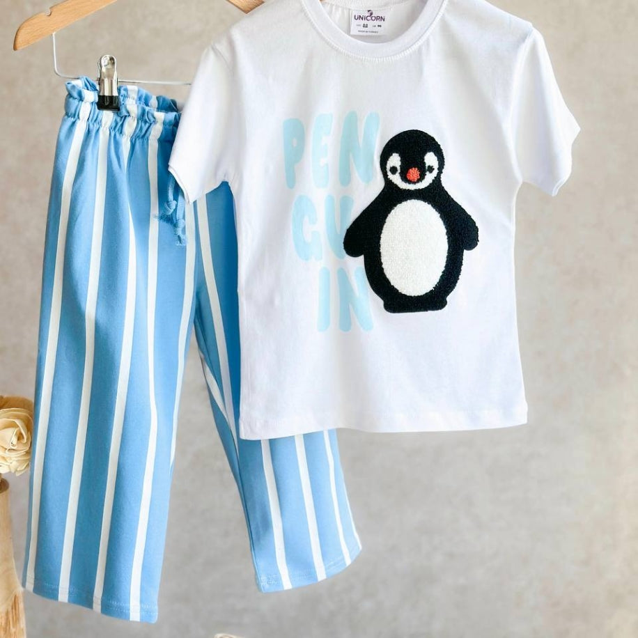 Unisex Çocuk Penguen Takım