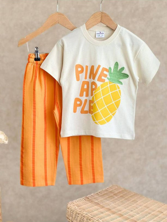 Pineapple Şeritli Takım