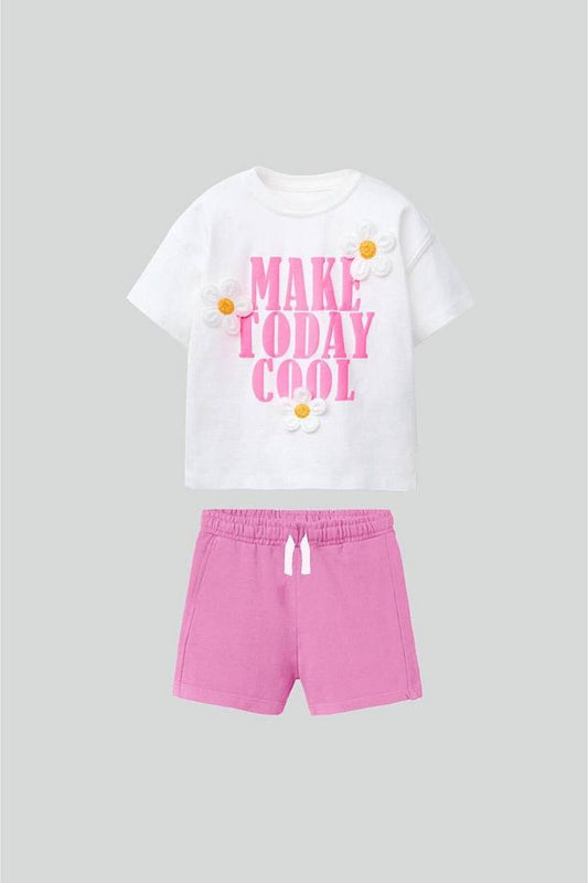 BBK-343 Make Today Cool Şortlu Takım