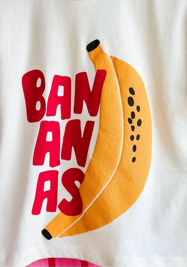 BBK-327 Kırmızı Çizgili Bananas Takım