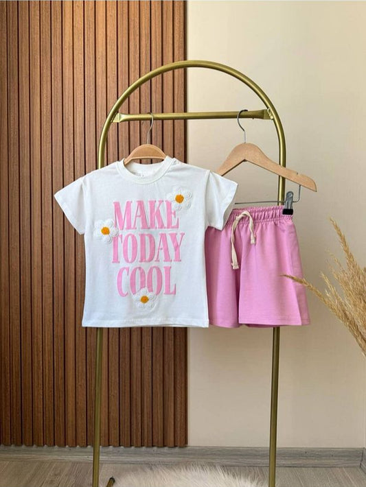 BBK-343 Make Today Cool Şortlu Takım