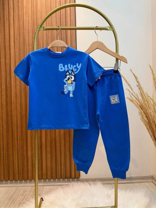 BBK - 227 Blue Bluey Erkek Cocuk Takim - Mağazam