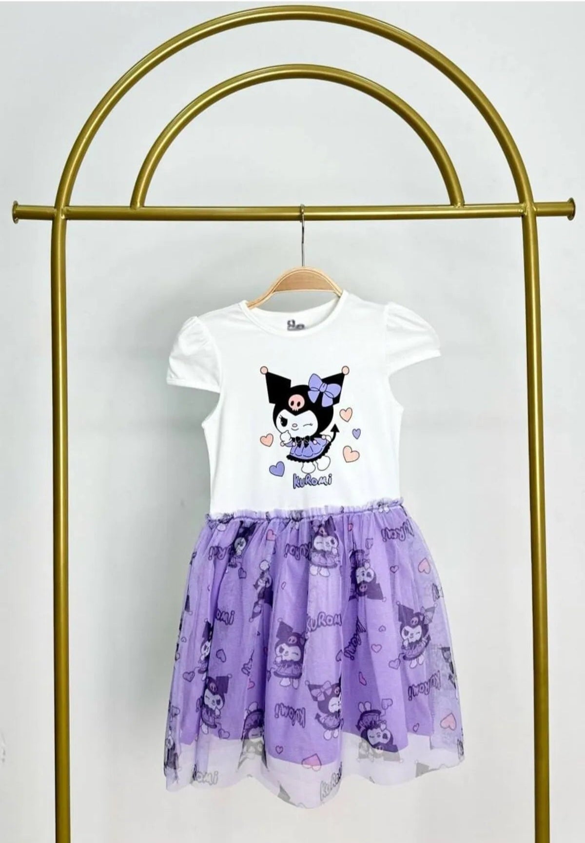 BBK - 248 Bloom Beyaz Kiz Cocuk Elbise - BloomBabyKids