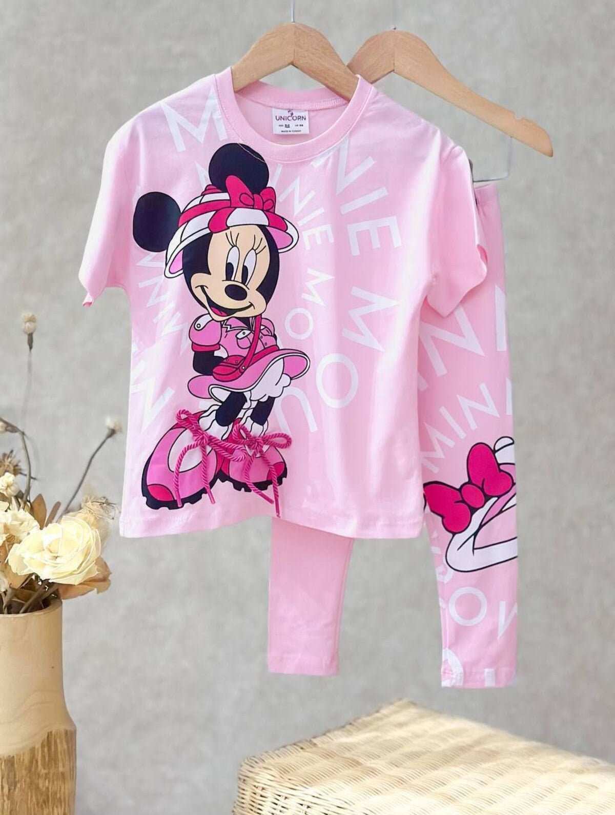 BBK - 298 Pembe Bağcıklı İkili Takım - BloomBabyKids