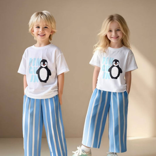 Unisex Çocuk Penguen Takım
